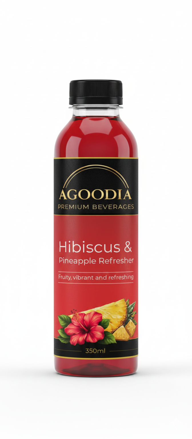 Hibiscus Pineapple Refresher - Bulk Order (Min. 24 × 350ml)