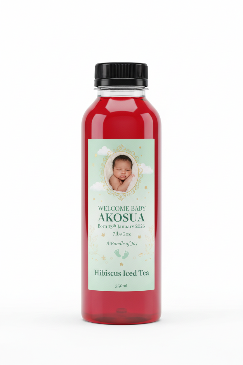 Birth Announcement Custom Label